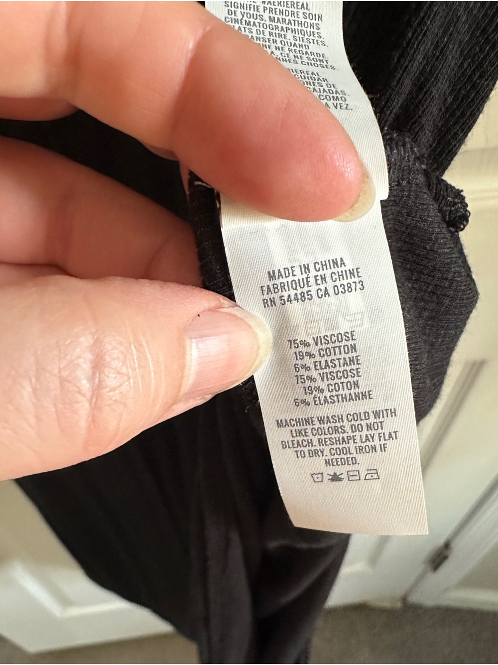 NWT aerie Black Long Sleeve Off the Shoulder Maxi Stretch Dress - Picture 8 of 8